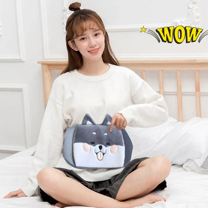 Hot Water Bottle Bag | Plush Waist Cover for Pain Relief