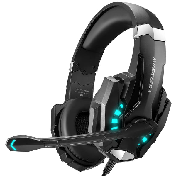 G9000 Pro Wired Gaming Headset With Noise Cancelling Mic LED Light