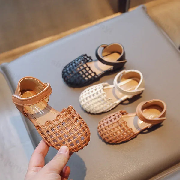 Sandals For Girls Summer Breathable Kids Sandalias Casual Hollow