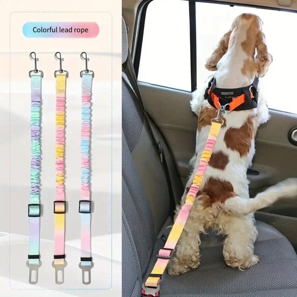 Pet Safety Belt For Dogs Car Seat Artifact For Small And Medium Belt