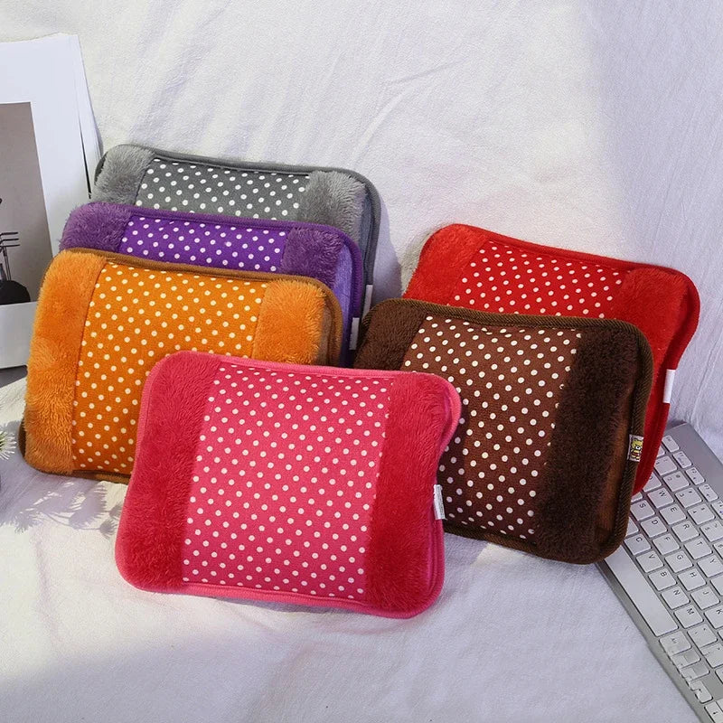 Rechargeable Electric Hot Water Bag | EU Plug Hand Warmer