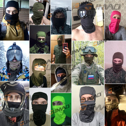 Tactical Balaclava Full Face Mask - Quick-Dry Summer Head Cover