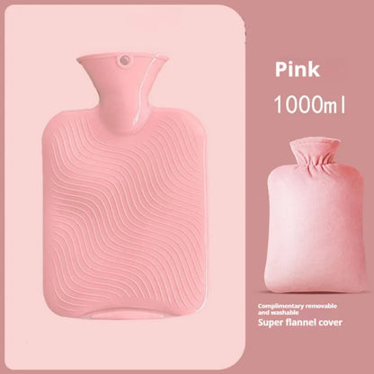 Rabbit-like Plush Hot Water Bottle | PVC Hand Warmer