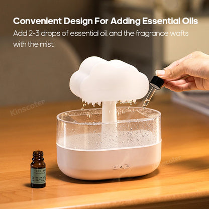 Cloud Air Humidifier - Ultrasonic Aroma Diffuser with Night Light