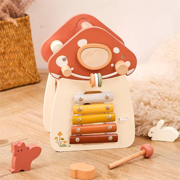 Wooden Montessorri Toys Five One Multifunctional