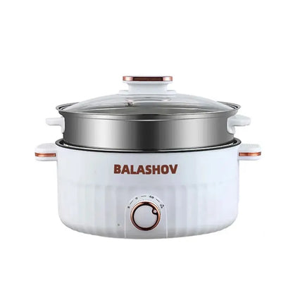 Mini Portable Electric Cooker – Double Layer Non-Stick Hot Pot