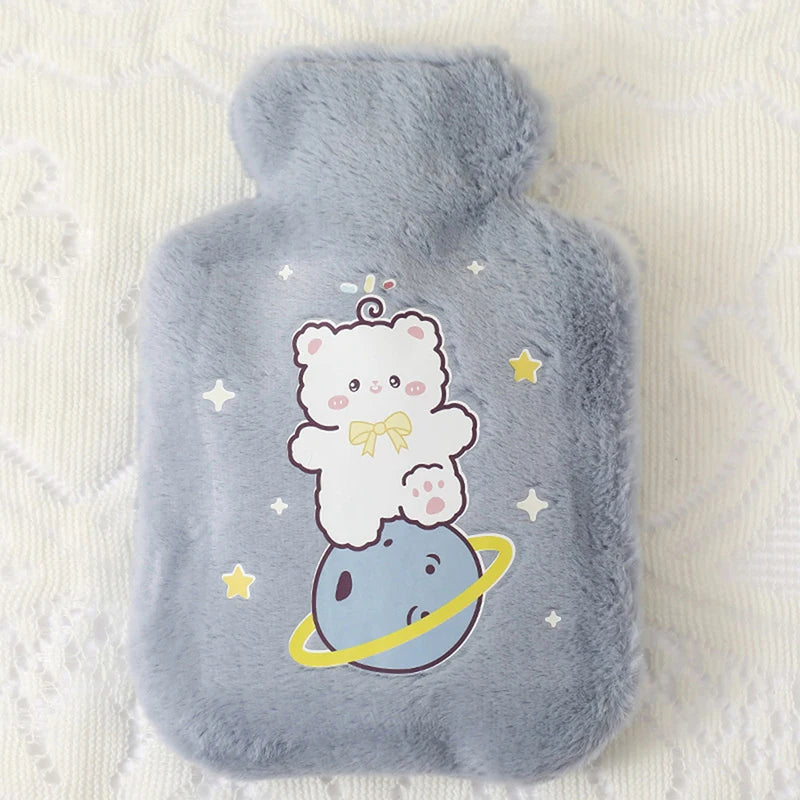 Cartoon Plush Rabbit Bear Hot Water Bottle