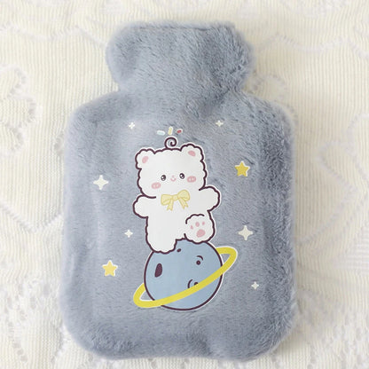 Cartoon Plush Rabbit Bear Hot Water Bottle