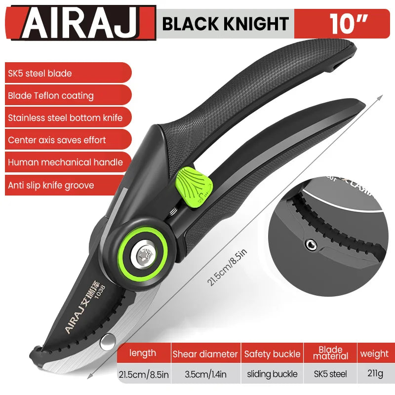 AIRAJ Labor-Saving Pruning Shears