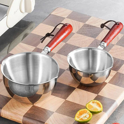 150-300ml Stainless Steel Butter Melting Pot | Hot Sauce Pan