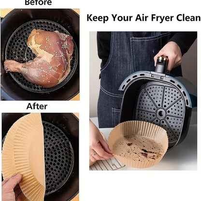 Disposable Air Fryer Baking Paper | Non-Stick & Heat-Resistant