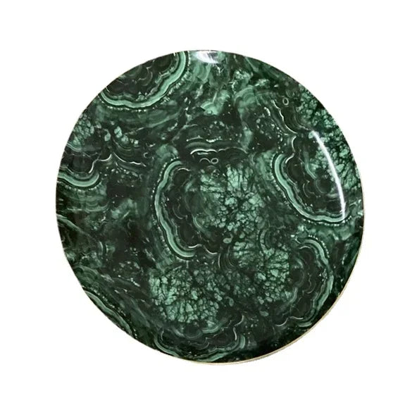 Green Gold Inlay Bone China Tea Set