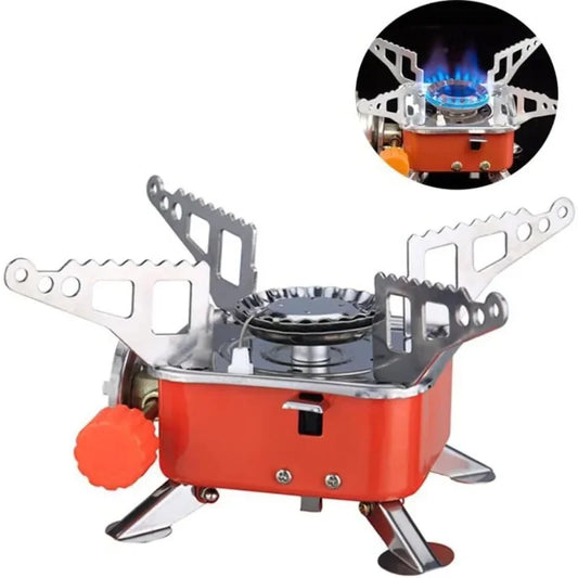 Portable Mini Square Stove – Ultra-Light Camping Cookware