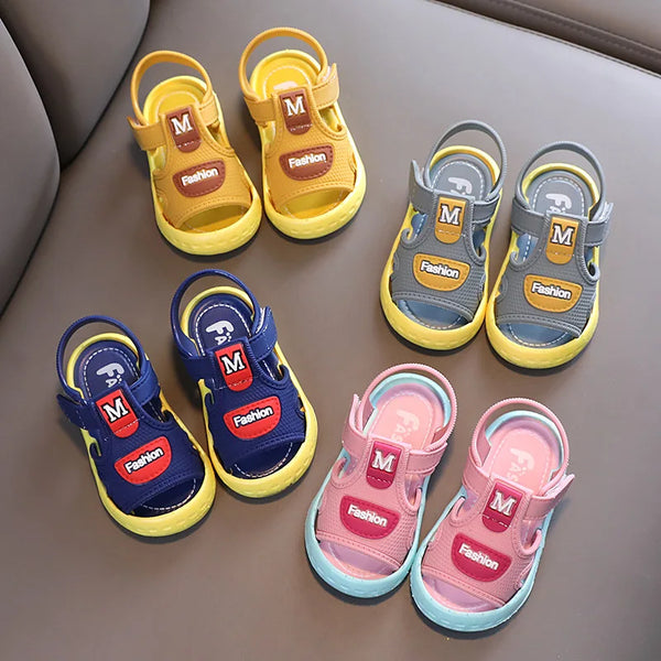 Kids Shoes New Baby Sandals Boys Girls Summer Baby Open Toe Soft