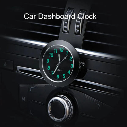 Luminous Stick-On Mini Digital Car Clock | Auto Accessories