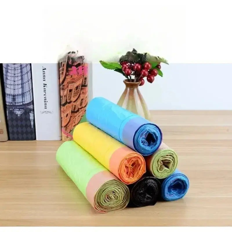 Thickened Drawstring Garbage Bags | 10kg Capacity, Durable & Leak-Proof