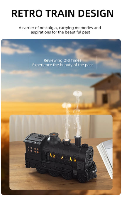 Aierwill Train Humidifier | Ultrasonic Aromatherapy Diffuser