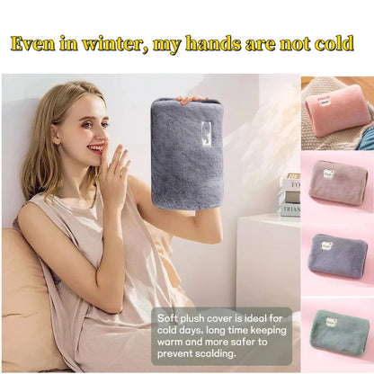 Reusable Electric Hand Warmer | EU Plug Hot Water Bottle