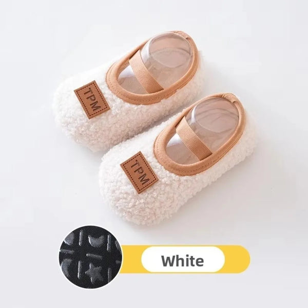 Fashion Autumn Winter Children Slippers Anti Slip Soft Sole Toddler