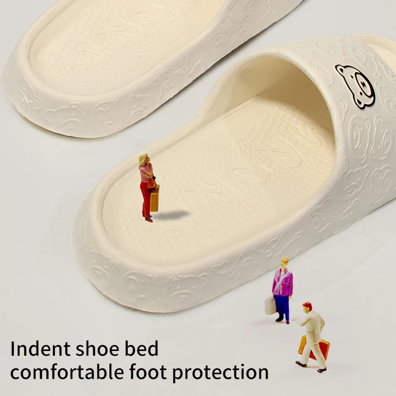 Non-slip Slippers for Women - Summer EVA Bathroom Sandals