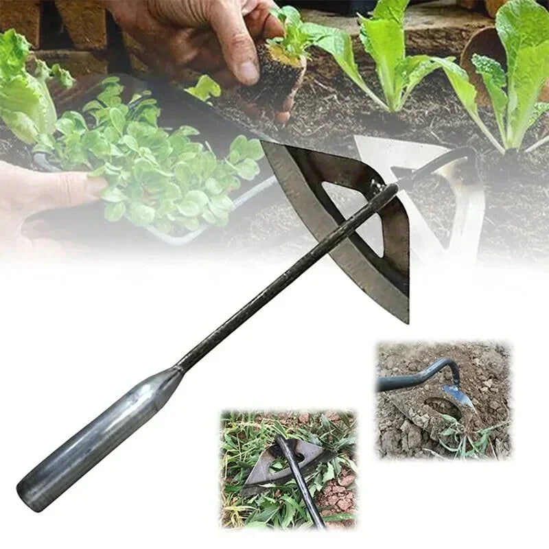 Steel Hollow Weeding Hoe & Rake