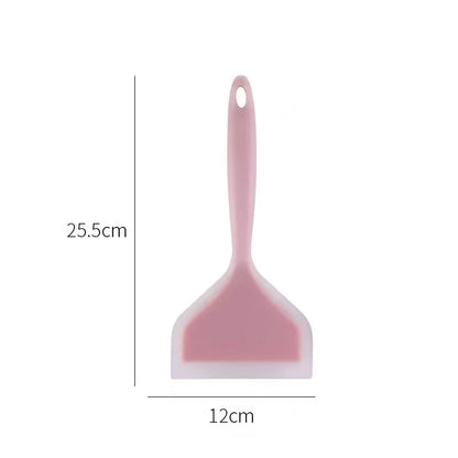 Dual-Color Silicone Spatula | Non-Stick & Heat-Resistant Kitchen Tool