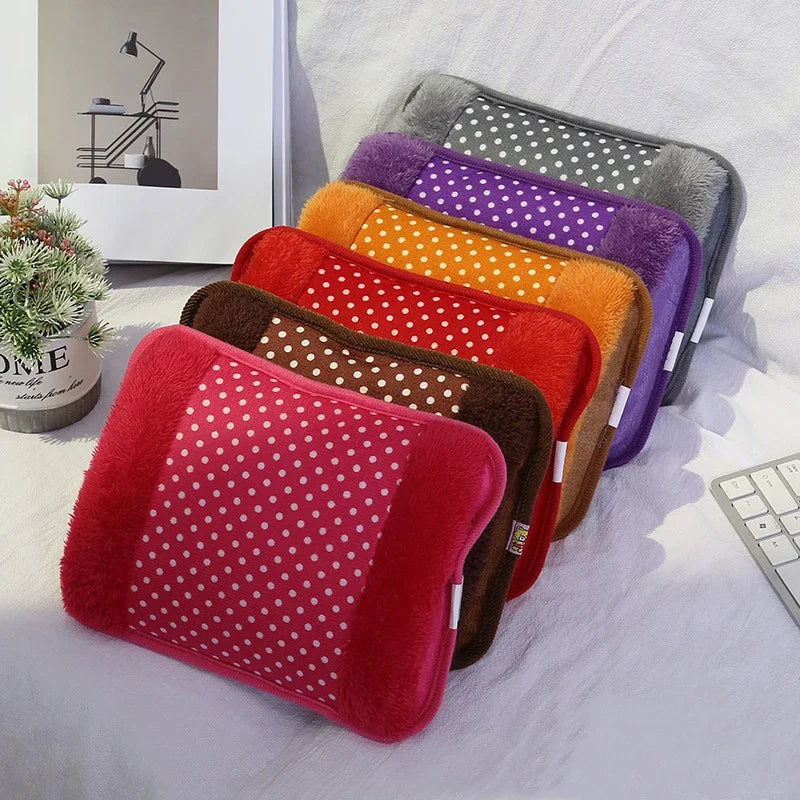 Rechargeable Electric Hot Water Bag | EU Plug Hand Warmer