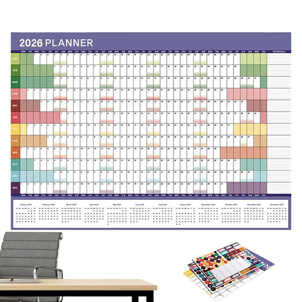 Calendar Reusable Scheduling Organizer Work Study