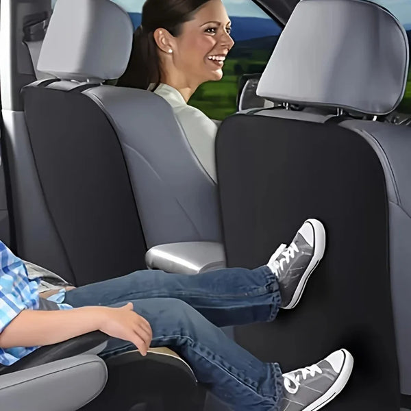 Back Seat Cover For Kids Waterproof Kick Mats Backseat Protector