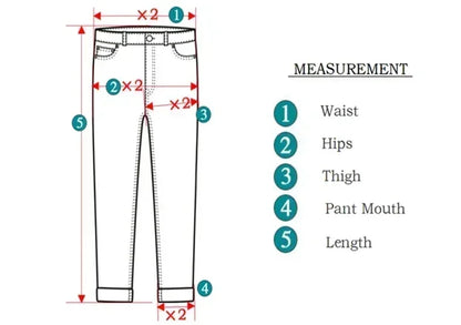 Spring Men's Slim-Fit Denim Pants - Black & Blue Classic Jeans