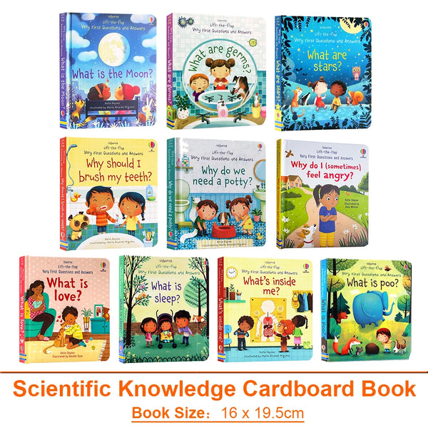 Kids Scientific Knowledge Learning Picture Books Usborne English