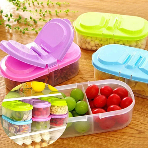 1 4pcs Portable Lunch Box For Kids Camping Picnic With Transparent