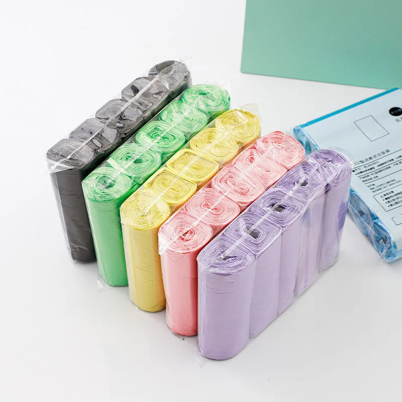 Thickened Garbage Bags | 75-Pack Disposable Household Trash Bags