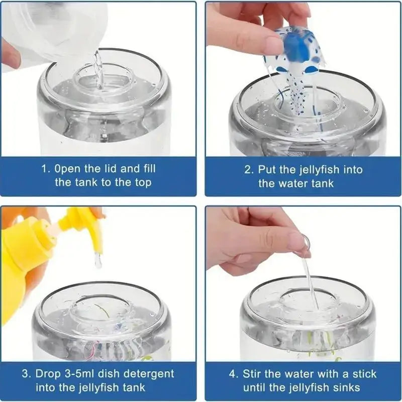 USB Jellyfish Lamp - 7 Color Changing Mood Light