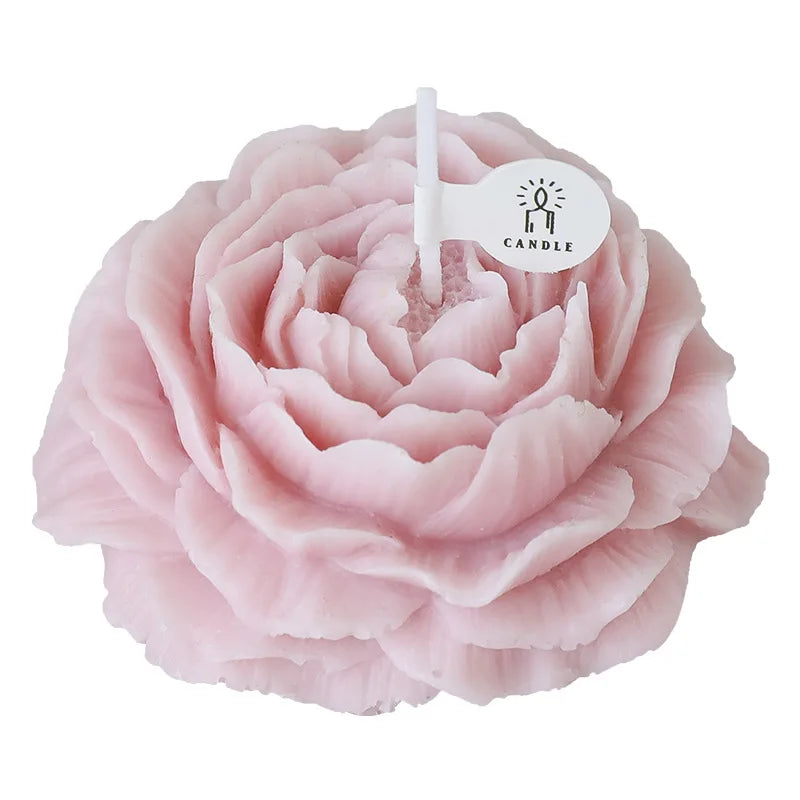 Peony Flower Scented Candle - Mother's Day & Birthday Gift
