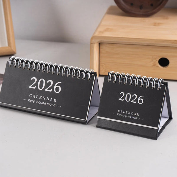 2026 Mini Desk Calendar Desktop Notepad Ornament Cute Simple