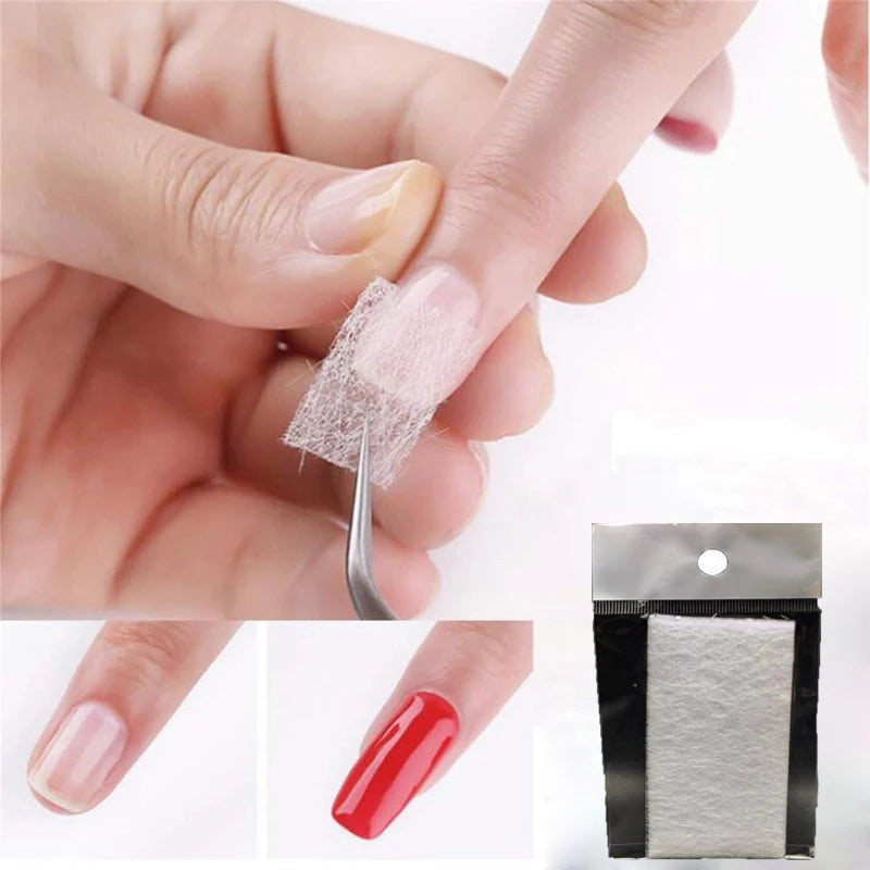Nail Extension Silk Fiberglass Wraps | DIY Nail Art Tool