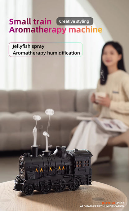 Aierwill Train Humidifier | Ultrasonic Aromatherapy Diffuser