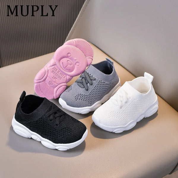 Kids Shoes Anti Slip Soft Rubber Bottom Baby Sneaker Casual Flat