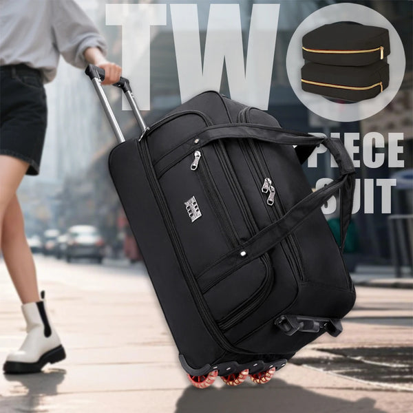Multifunctional Trolley Travel Bag Large Capacity Men S And Women S