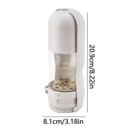 2-in-1 Dog Water Bottle - Portable Food & Water Dispenser