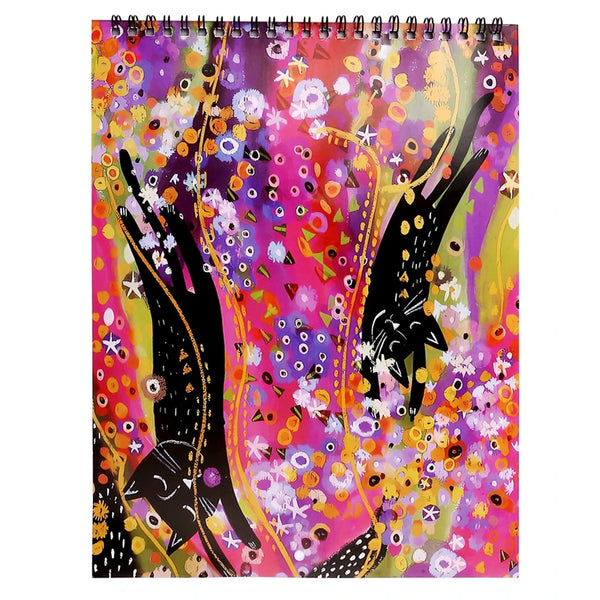 Cat Painting Wall Calendar Monthly Wall Calendar With Medieval Cat
