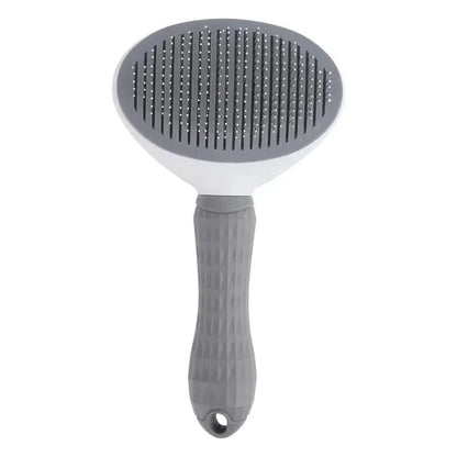 Self-Cleaning Pet Brush – Dematting Comb for Dogs & Cats