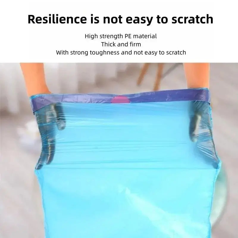 Thickened Drawstring Garbage Bags | 10kg Capacity, Durable & Leak-Proof