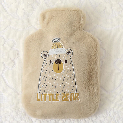 Cartoon Plush Rabbit Bear Hot Water Bottle