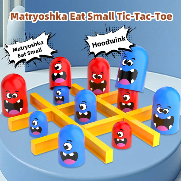 2026 New Funny Table Board Games Tic Tac Toe Intellectual Big Eating