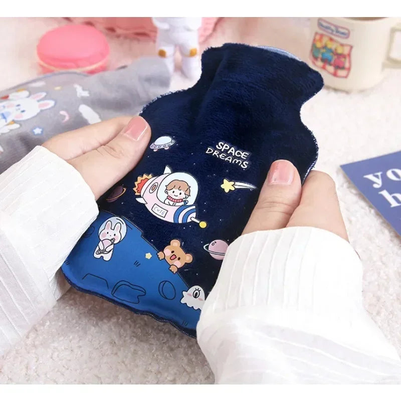 Cute Cartoon Hot Water Bottle | Tummy Warmer