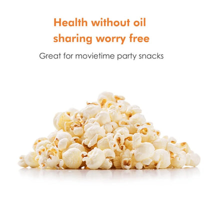 220V Fully Automatic Popcorn Machine - Mini Electric Popcorn Maker for Home Kitchen