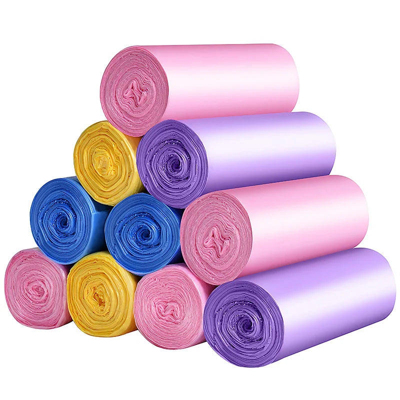 Thickened Garbage Bags | 75-Pack Disposable Household Trash Bags