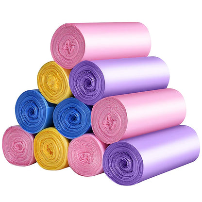 Thickened Garbage Bags | 75-Pack Disposable Household Trash Bags